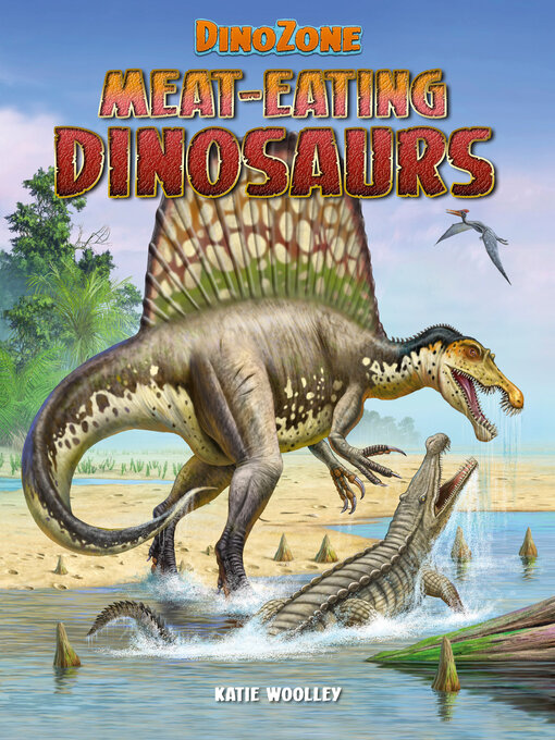 Couverture de Meat-Eating Dinosaurs